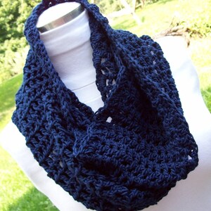 INSTANT DOWNLOAD Crochet Pattern for Making a Simple Infinity Scarf  PDF Pattern Cowl Scarflett Neck warmer