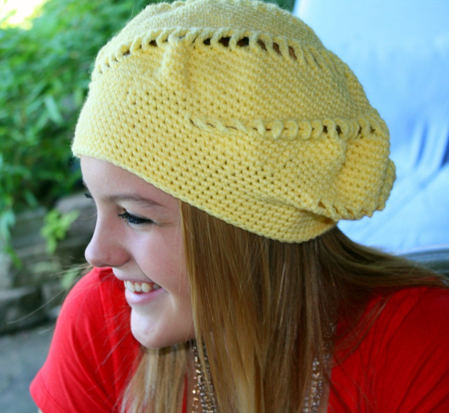 Crochet Pattern for Making a Beret in 