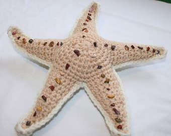 Amigurumi Starfish Crochet PDF Pattern INSTANT DOWNLOAD Directions for making an Ocean Sea Beach Toy Plushie
