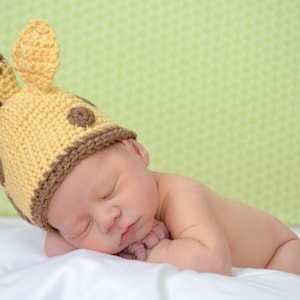 Crochet Pattern Directions for making a Little Giraffe Hat for Baby  Photo Prop PDF Jungle Animal Baby Instant Download