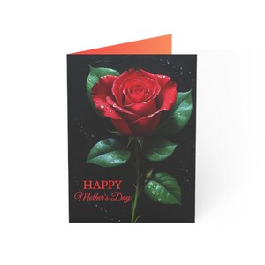 PAPABeautiful Mother's Day Greeting Cards Set | Floral Design | 1-50pcs | Perfect for Mom's Day, Birthday, Thank You, Celebrations,