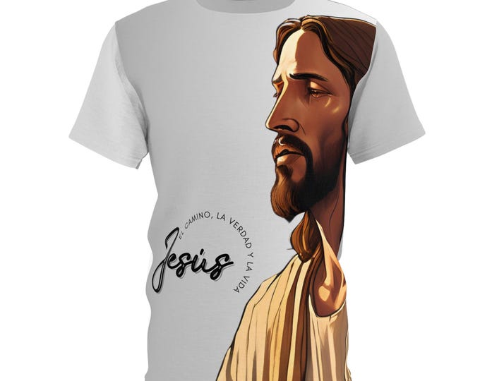 PAPAInspirational Jesus Graphic Tee, Faith-Based Unisex T-Shirt, Christian Apparel, Spiritual Gift, Religious Fashion, Meaningful Wear
