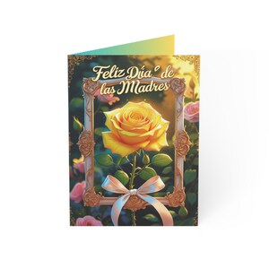 Ensemble de cartes de vœux pour la fête des mères PAPA - Motifs floraux colorés, parfait pour maman, cartes de remerciement, cartes de célébration, occasions spéciales