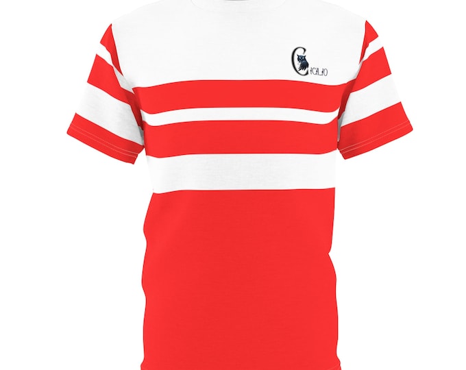 PAPABold Striped Unisex Tee - Perfect for Casual Outings, Summer Picnics, Birthdays, Streetwear Style, Fashion Essentials, Comfortable Tee