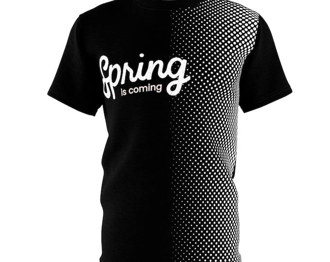 Spring Vibes Unisex Tee, Casual Tee for Spring, Seasonal T-Shirt, Spring Fashion, Gift for Nature Lovers, Fun Graphic Tee