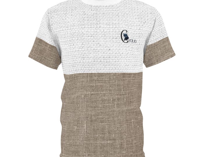 Earthy Textured Unisex Tee, Relaxed Fit Casual Shirt, Graphic Tee for Nature Lovers, Unique Gift for Birthdays, Eco-Friendly Apparel, Summer