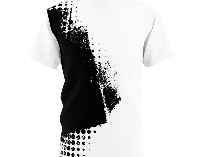 Modern Graphic Unisex Tee, Stylish Oversized T-Shirt, Casual Wear, Edgy Streetwear Top, Trendy Art Print Shirt, Gift for Him/Her