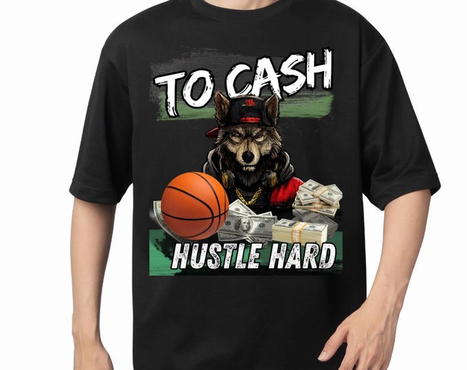 From Hoops To Legacy Basketball T-Shirt | Hustle Mindset Urban Graphic