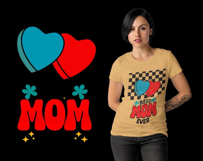 PAPAFun Loving Mom Unisex Tee - Mother's Day Gift, Comfortable Cotton Shirt, Birthday Present, Parent Child Bond Shirt, Playful Design