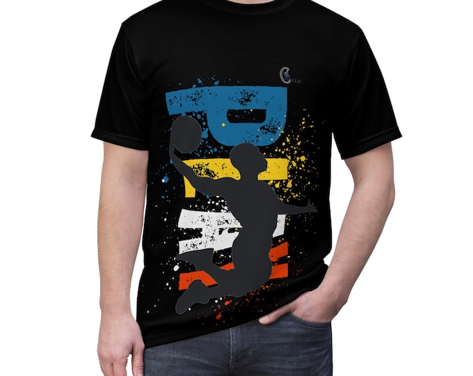 PAPADynamic Basketball Tee, Unisex Sports Shirt, Perfect for Athletes, Gifts for Basketball Lovers, Activewear for Fitness