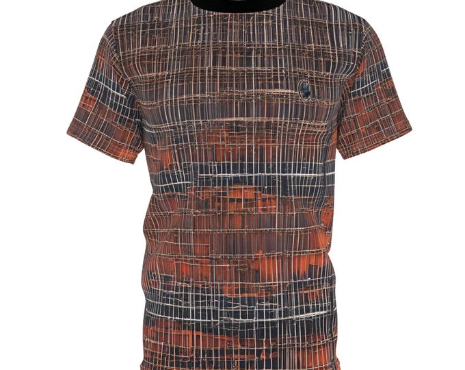 Abstract Pattern Unisex Tee - Casual Wear, Graphic Shirt, Streetwear Top, Gift for Him/Her, Unique Design