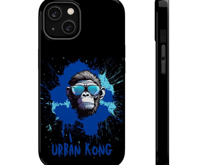 PAPAUrban Kong Magnetic Tough Case - Cool Monkey Design, Unique Phone Cover, Fun Gift Idea, Phone Accessory, Protection Case