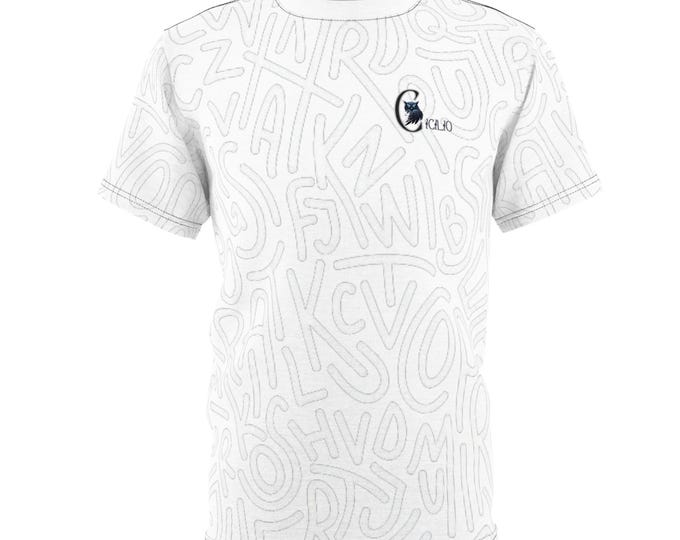 PAPAModern Word Art Unisex Tee, Artistic Graphic Shirt for Casual Wear, Ideal Gift for Creative Souls, Birthdays, Christmas, Art Lovers