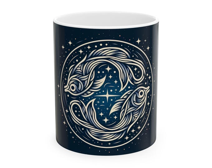 1: Pisces Zodiac Mug