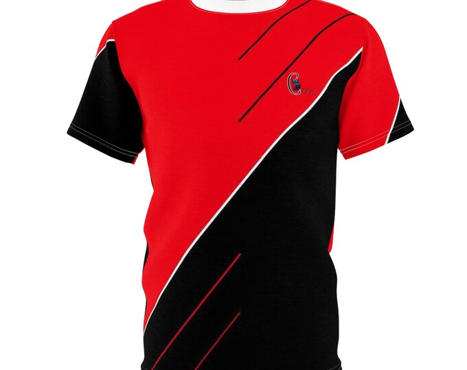 Color Block Unisex Tee, Vibrant Cut & Sew Shirt for Casual Wear, Modern Design, Bold Tee for Everyday Outfits, Gift for Loved One, Summer