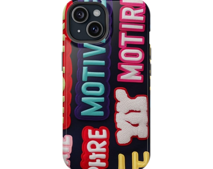 PAPAMotivational Phone Cases | Vibrant Magnetic Tough Cases, Inspirational Gifts, Positive Vibes, Motivating Accessories, Stylish Protection