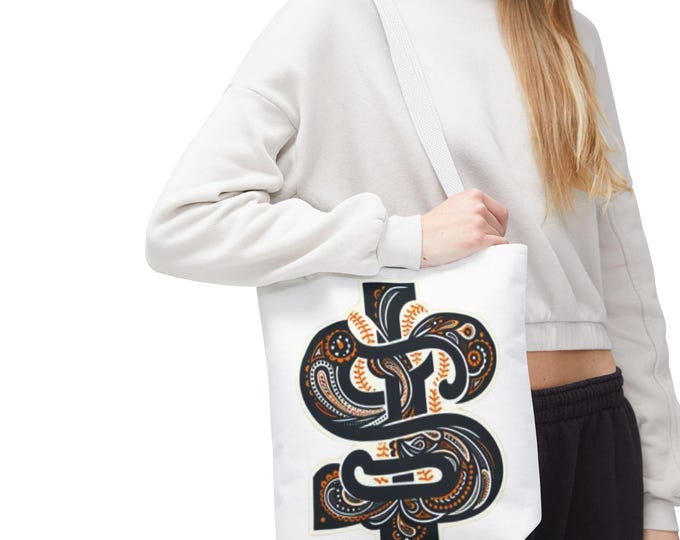 PAPAStylish Baseball Tote Bag, Perfect for Game Days, Sports Lovers, Eco-Friendly, Gift for Fans, Casual Outings