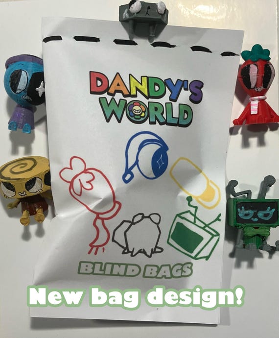 DANDY'S WORLD 3d Printed Blind Bag Collectibles- Now With Holiday
