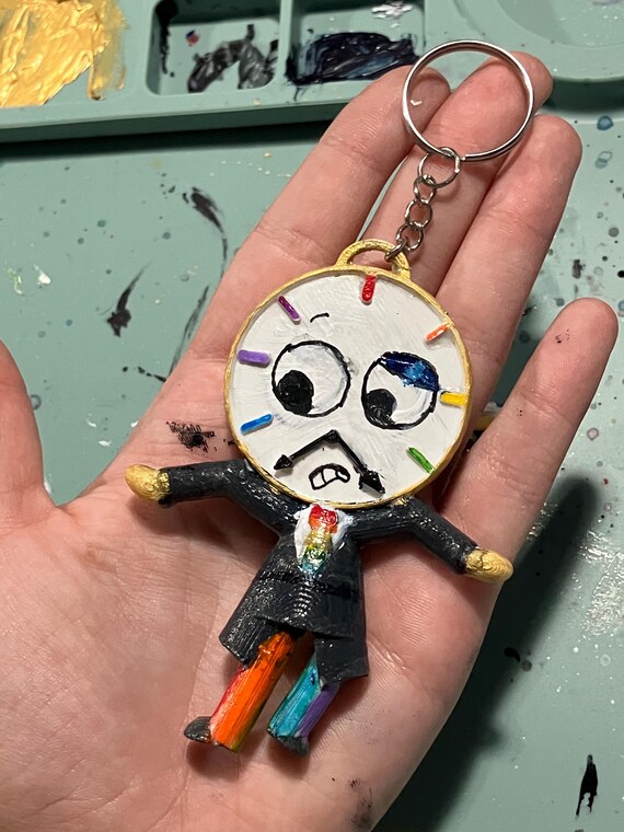 DANDY'S WORLD Dyle Timsley 3d Printed Keychain Figurine - Etsy Denmark