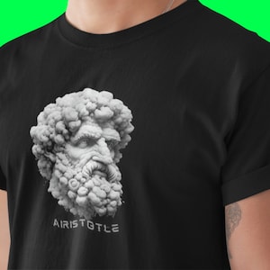 Aristotle Tee Shirt Philosophy Shirt Philosopher T-Shirt