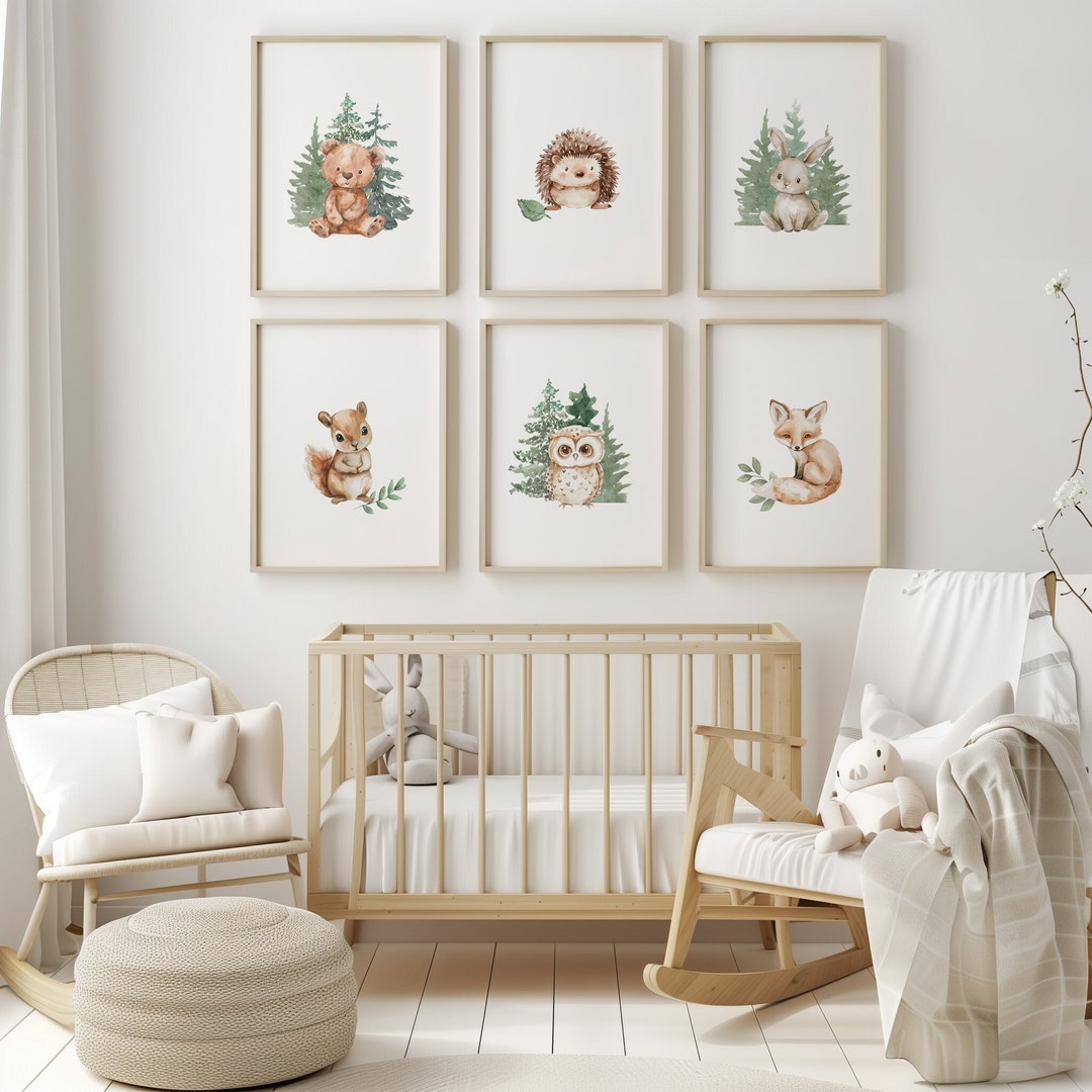 Forest Animal Nursery Decor , 44+ Woodland Nursery Ideas for a Nature ...