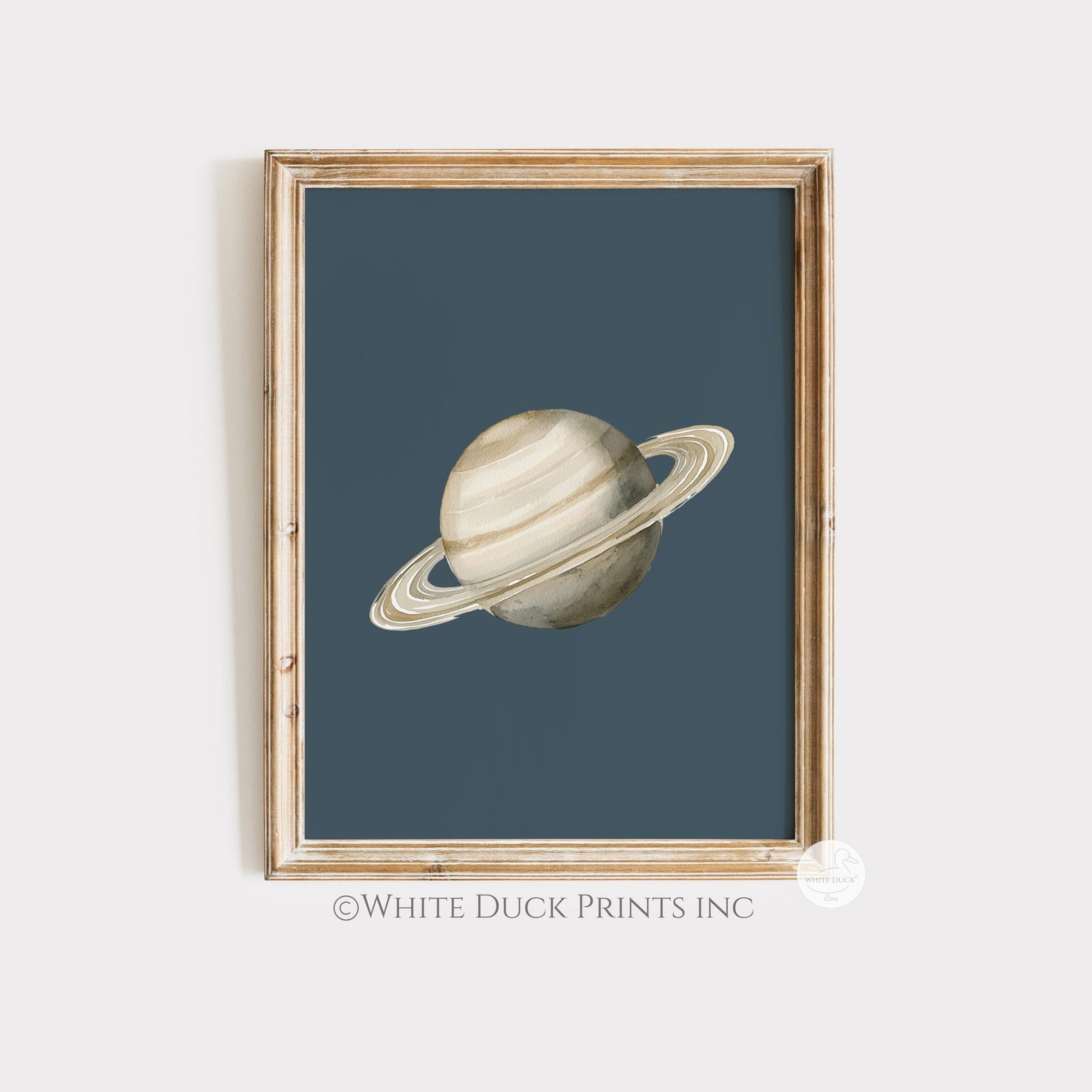 Outer Space Nursery Wall Art Set of 6 Kids Room Space Prints Rocket ...