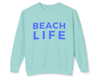 Gola redonda de verão adulto "Beach Life"
