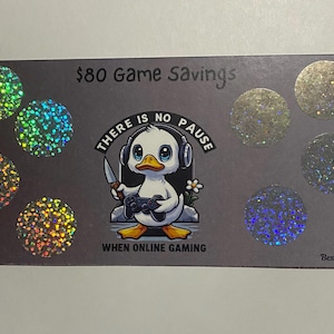 Game Savings Challenge -Scratch off