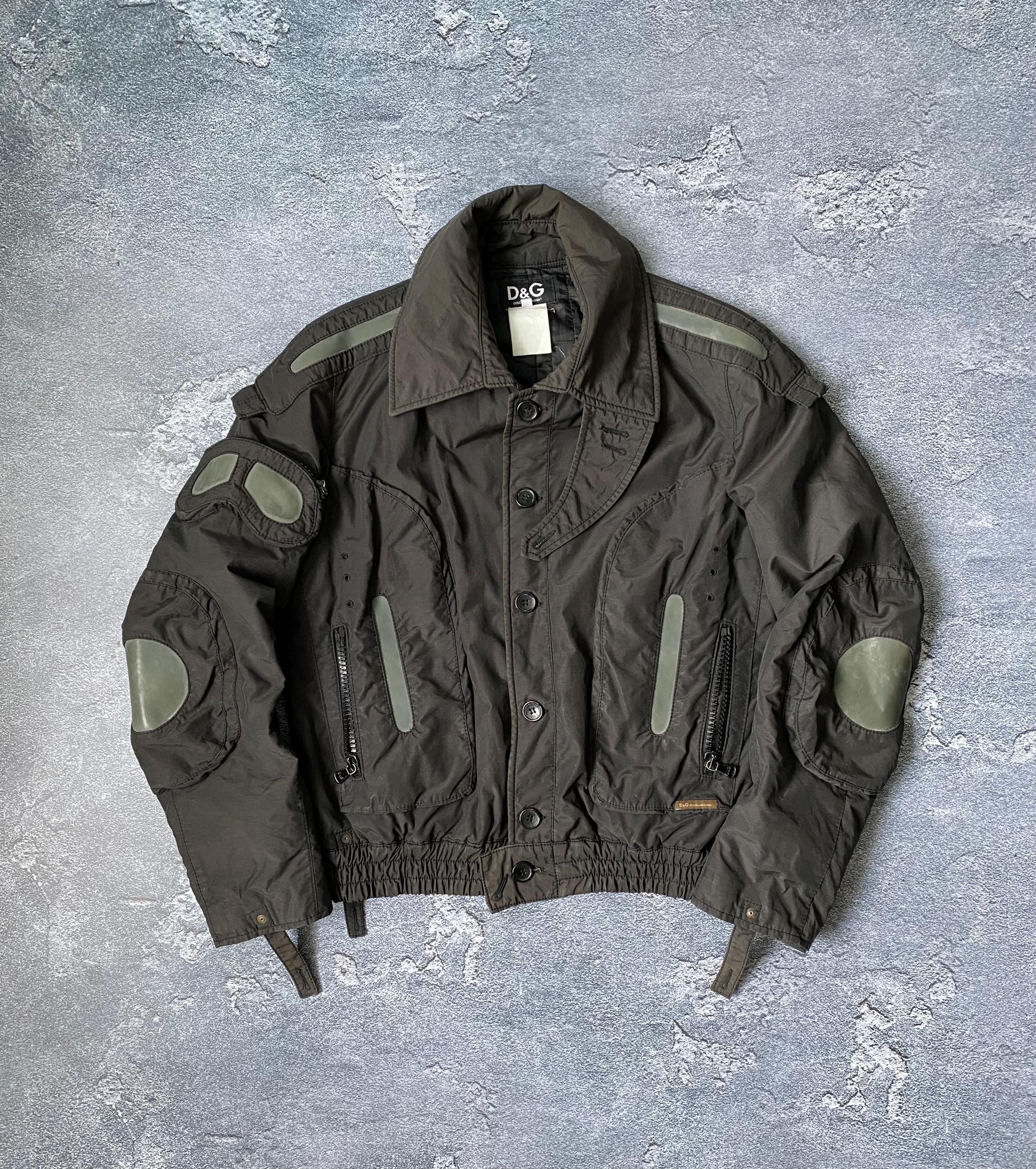 Dolce Gabbana 2003 Archive Military Parachute Goggle Window
