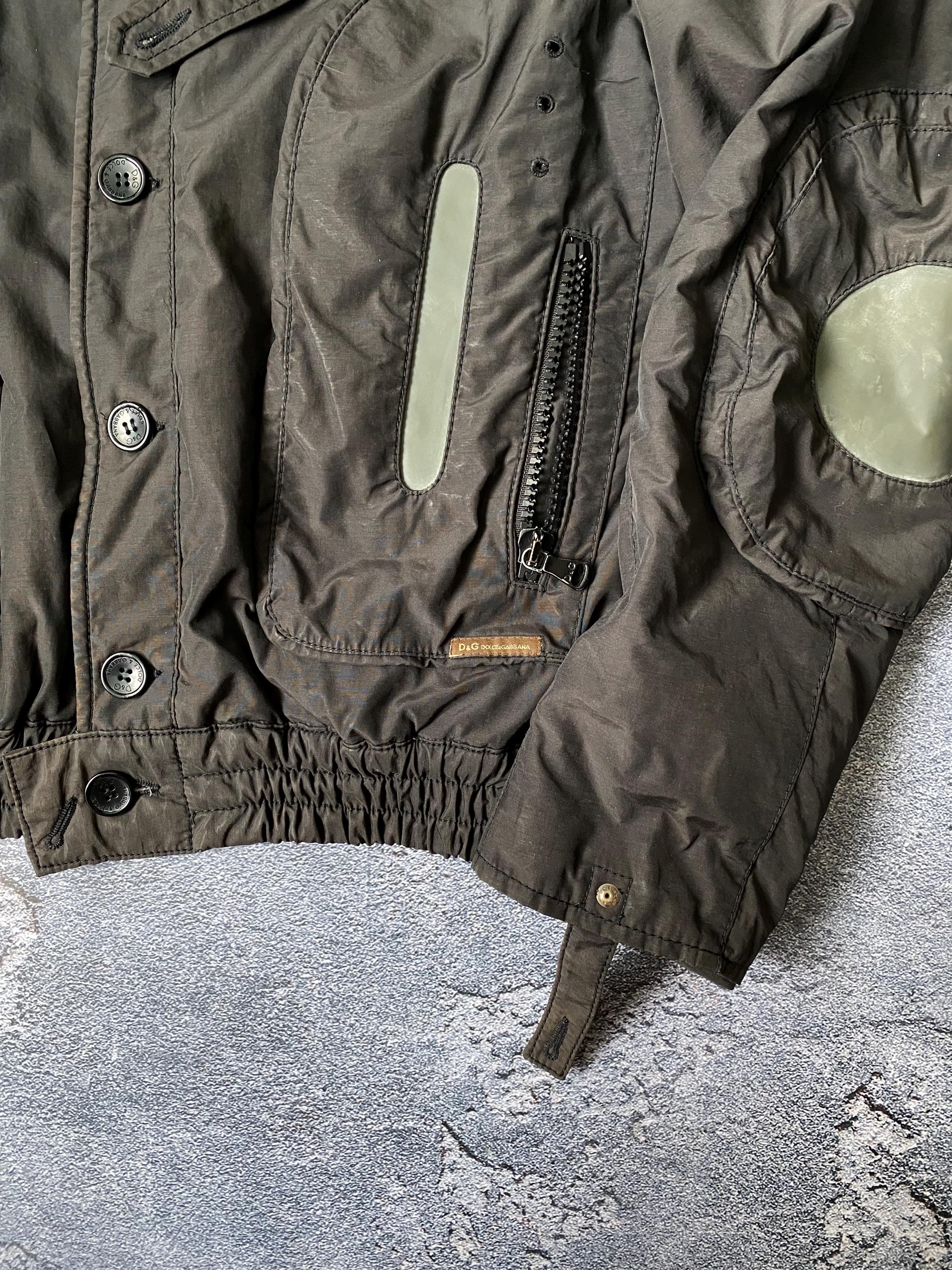 ジャケット・アウター archive DOLCE&GABBANA military jacket Dolce & Gabbana Dolce & Gabbana Archive 2006 Logo Zipper
