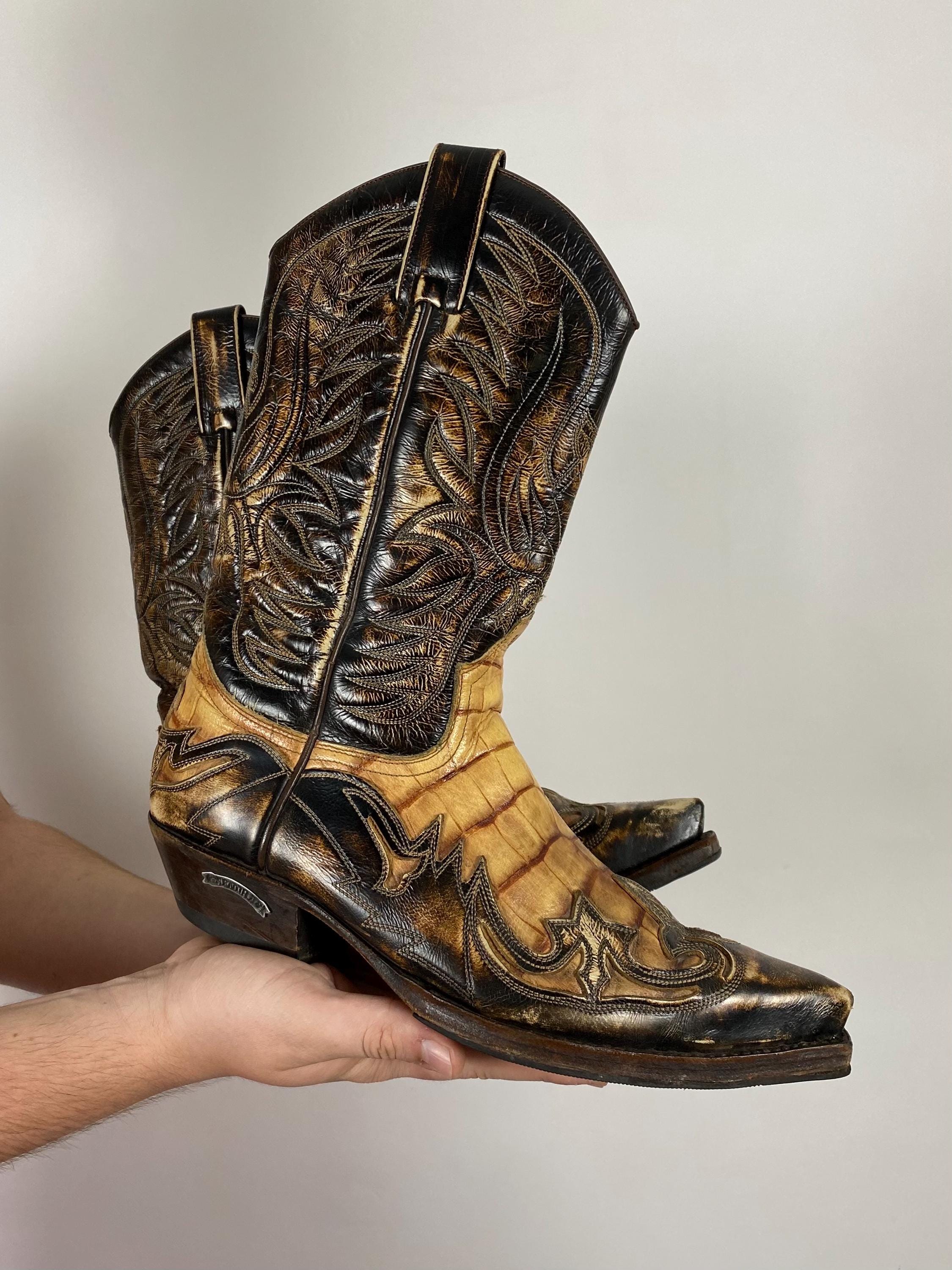 Sendra Gebrauchte Herren Cowboystiefel Sendra Cowboystiefel