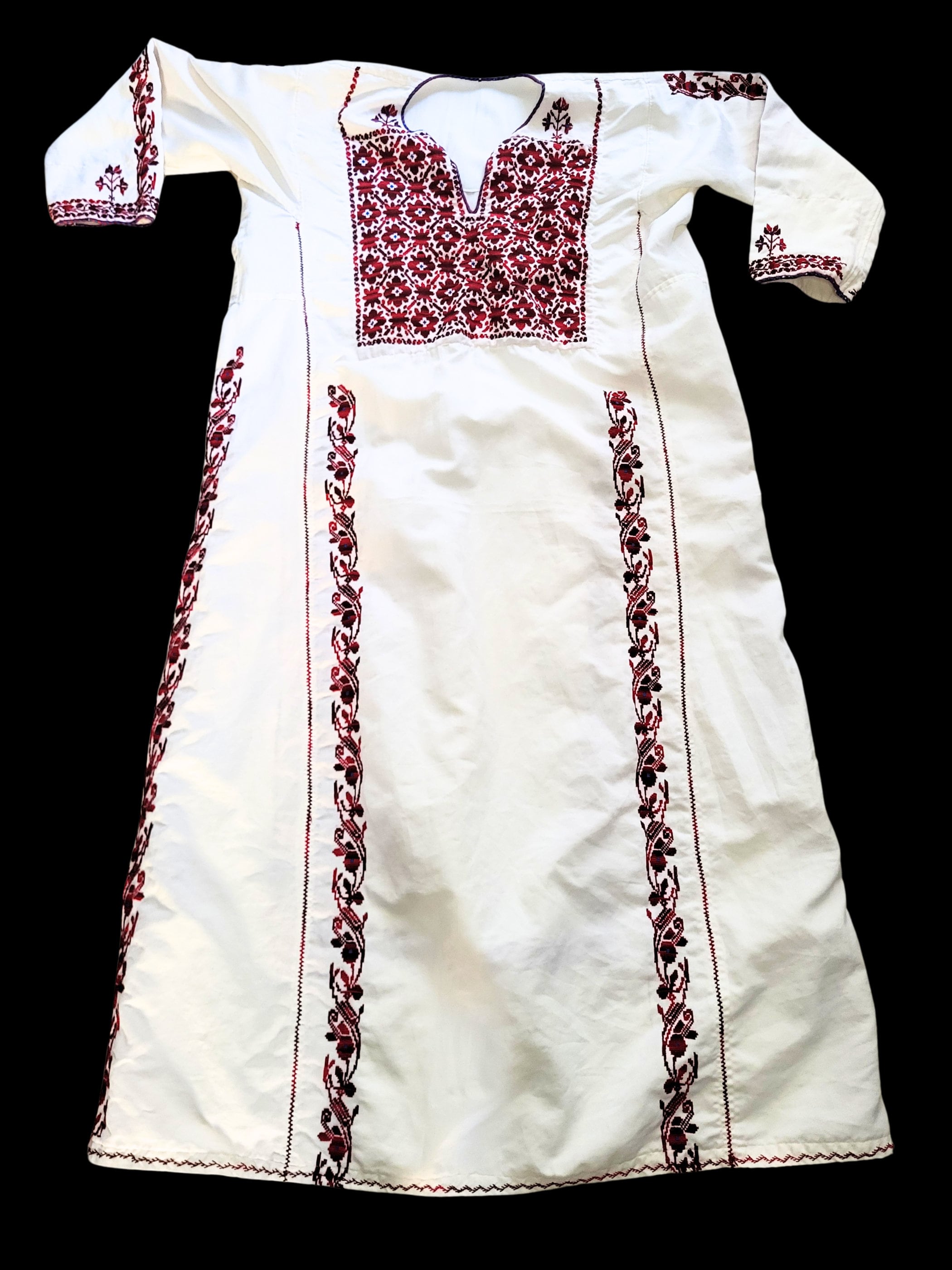 Vintage Bedouin ベドウィン刺繍ワンピース パレスチナ