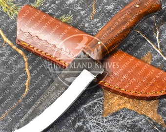 Handmade Bushcraft with sheaths | FULTANG Skinning knife | Camping | Hunting | Outdoor | Survival | Gift for Men/BF