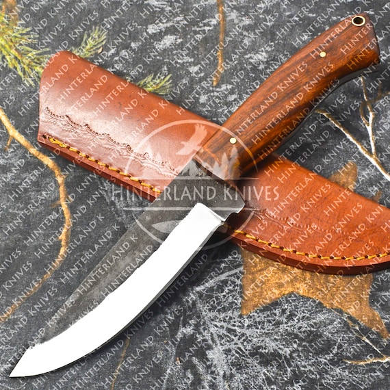 Handmade Bushcraft with sheaths | FULTANG Skinning knife | Camping | Hunting | Outdoor | Survival | Gift for Men/BF