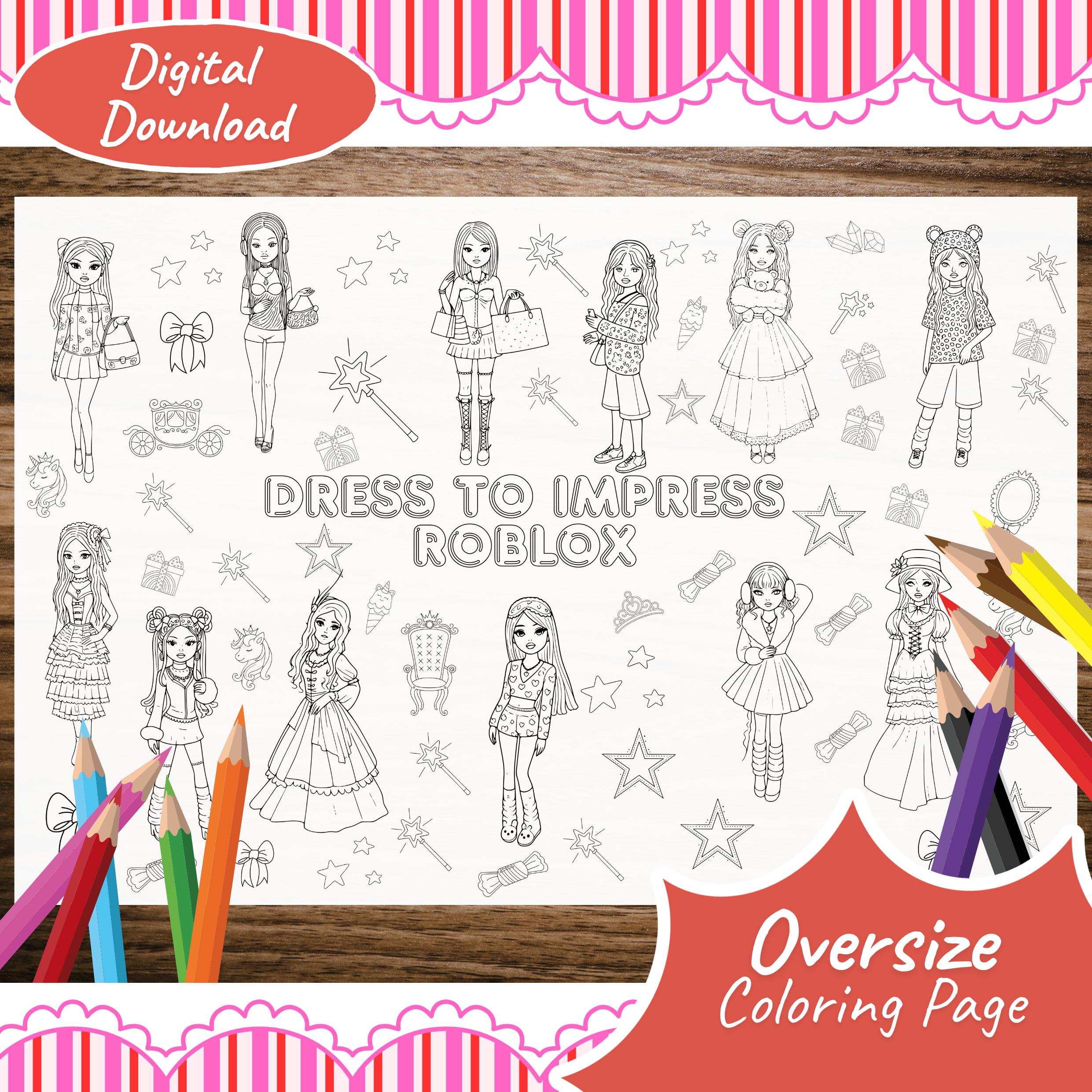 Dress to Impress Poster - Etsy