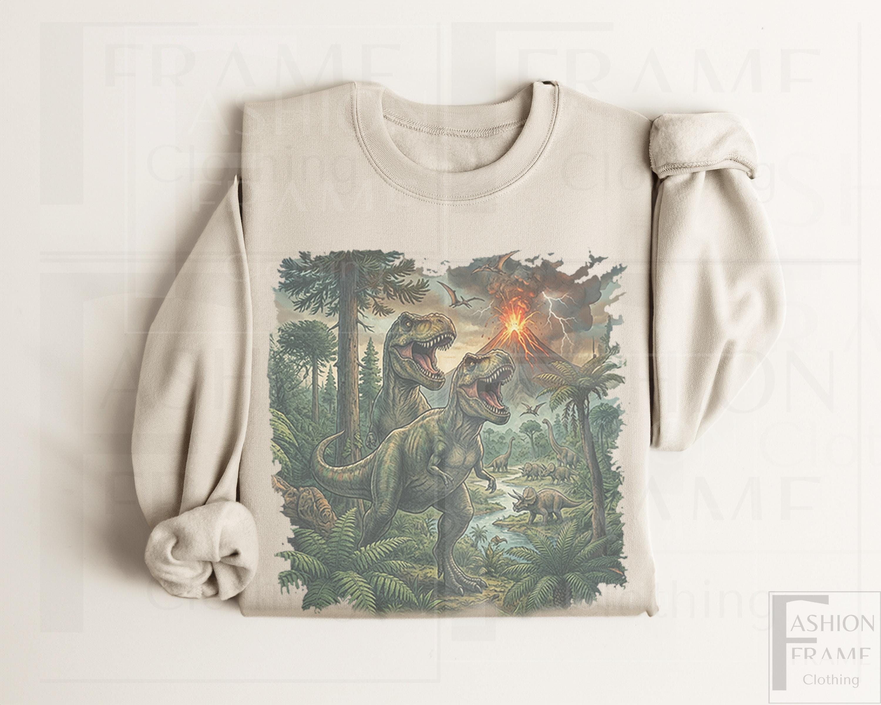 90s Dinosaur Sweater - Etsy