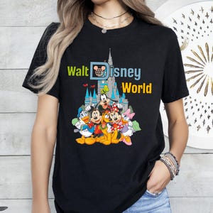 Camiseta retro de Walt Disneyworld, camiseta familiar de Mickey y sus amigos imagen 6