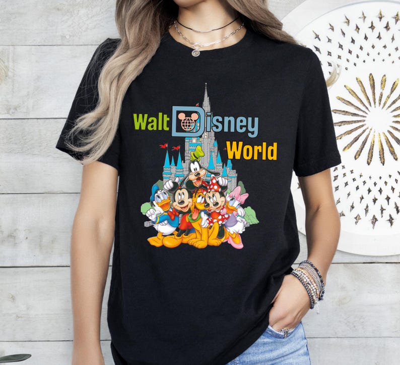 Camiseta retro de Walt Disneyworld, camiseta familiar de Mickey y sus amigos imagen 6