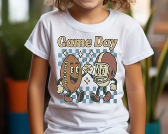 Retro Football T‑Shirt | Game Day Tee | Vintage Style Sports Shirt for Fans & Players