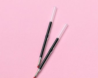 Pack of 2 Black Ink Refills for Beaded Pens | Smooth Writing | Compatible with Beaded Pen Sets | Refillable Ink Cartridge