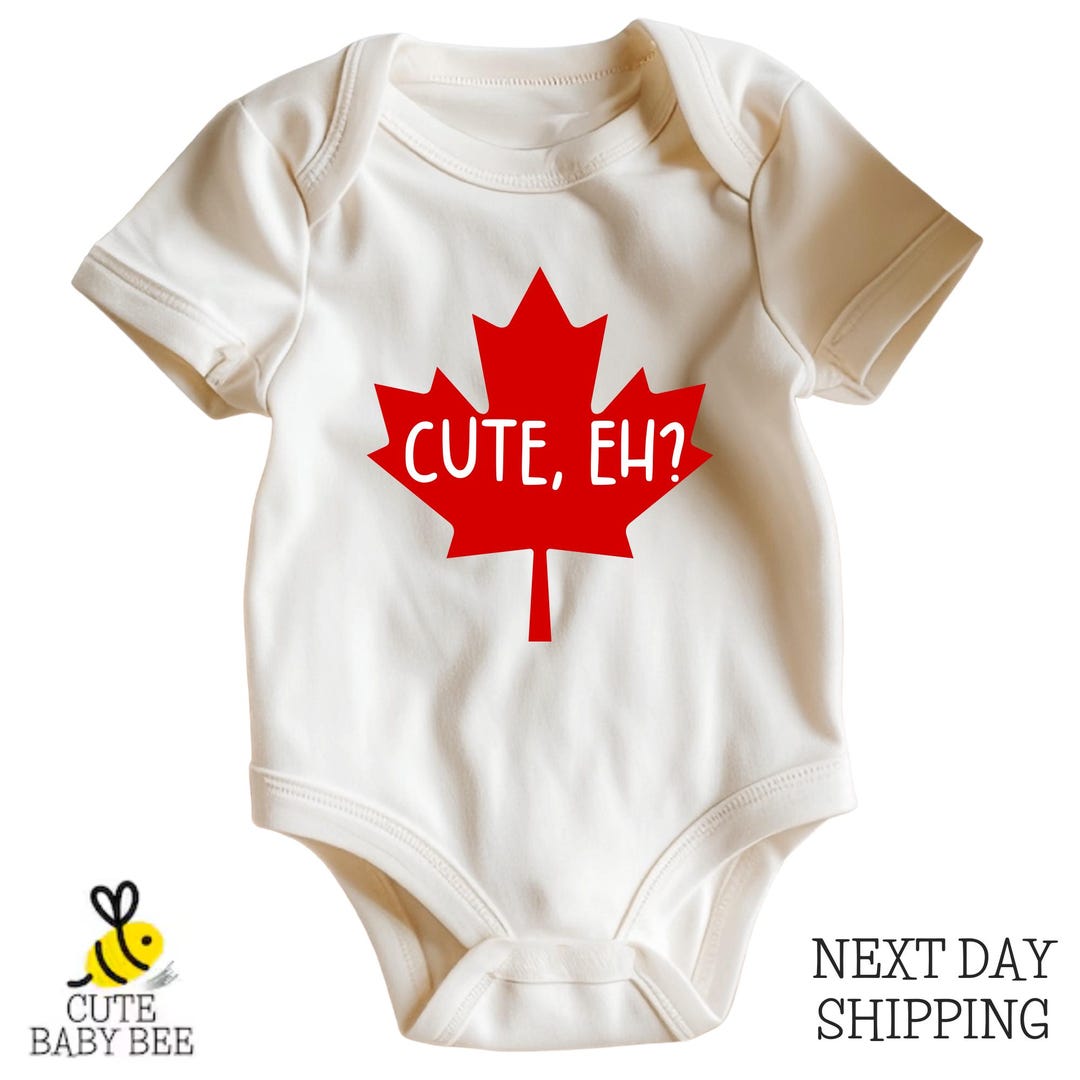 Eh Baby Cute Eh Baby Bodysuit, Canadian One Piece, Unisex Custom Text Kids T ...
