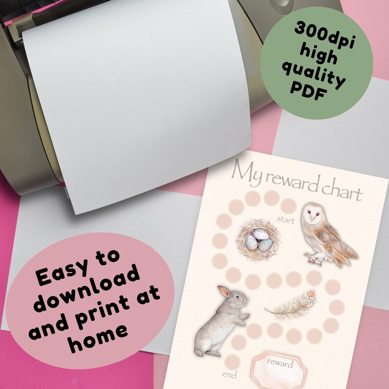 Printable Kids Reward Chart Childrens Reward Chart Kids Toddler Potty Printable Kids Reward Chart Childrens Reward Chart Kids Toddler Potty