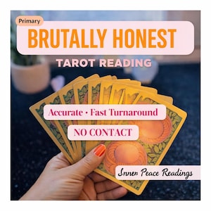 Brutally Honest Tarot Reading • Direct Answers • Personalized PDF