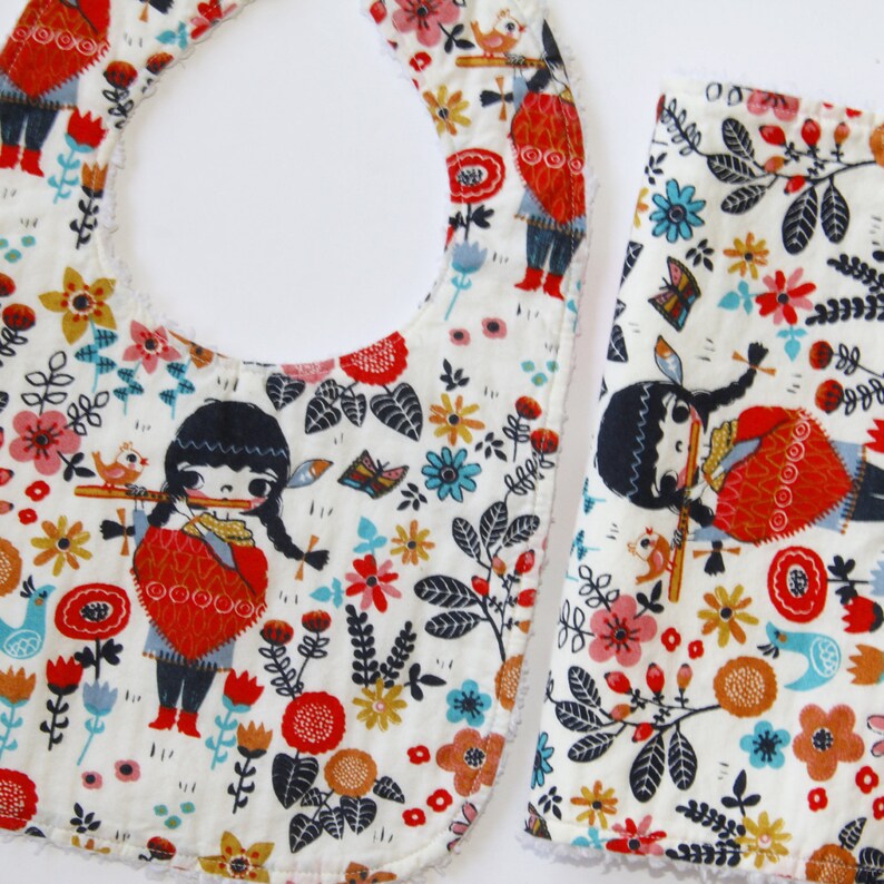 drool bibs girl