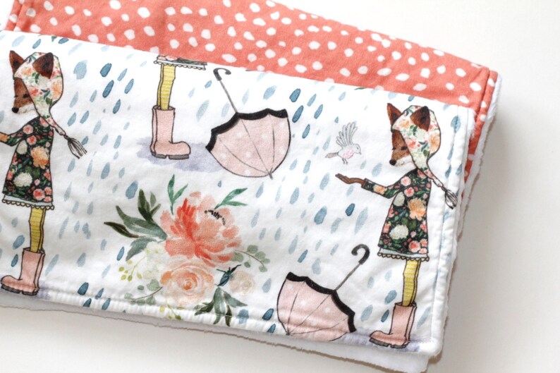 Floral burp cloths girl burp cloth set -Burp cloths flower burp cloths Baby girl burp cloths baby girl baby shower gift set -Finney
