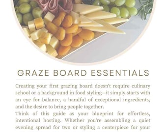 Charcuterie Guide & Tutorial for Beginners Digital Download • Printable • pdf