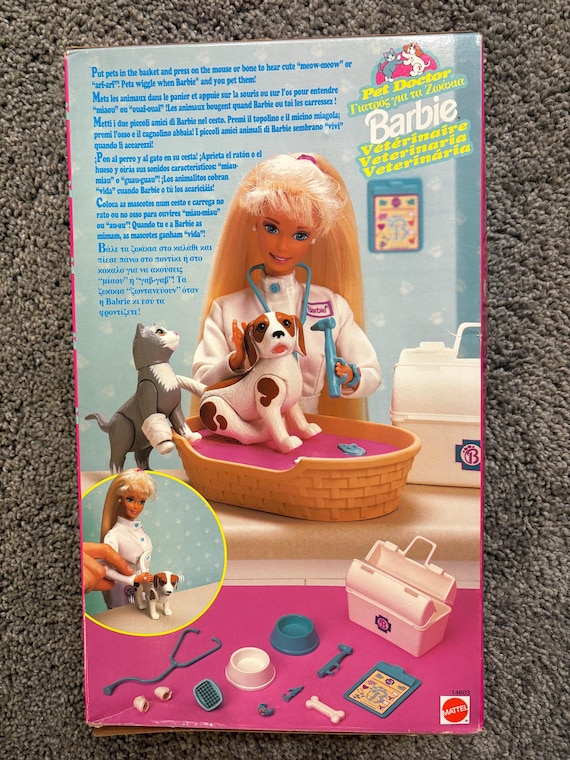 Mattel Pet Doctor Barbie - Etsy