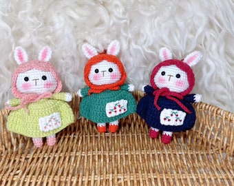 Rabbit Pattern,Crochet Gift Ideas,Amigurumi Pattern,DIY Amigurumi Doll,Carocreated,Laly Lala,Gifts for Girlfriend