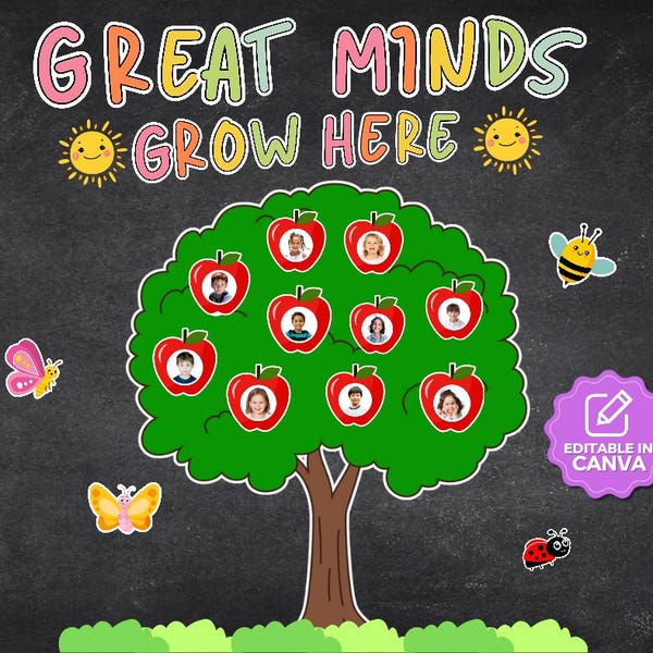 Classroom Tree Display - Etsy UK