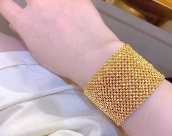 24K Pure Gold, 24K Gold Bracelet, Pure Gold Bracelet, Solid Gold Bracelet, Pure Gold Jewelry